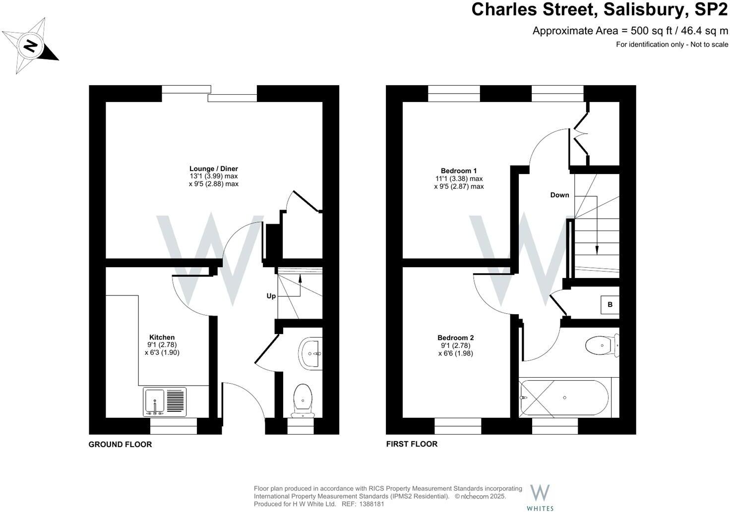 Charles Street, Salisbury floorplan
