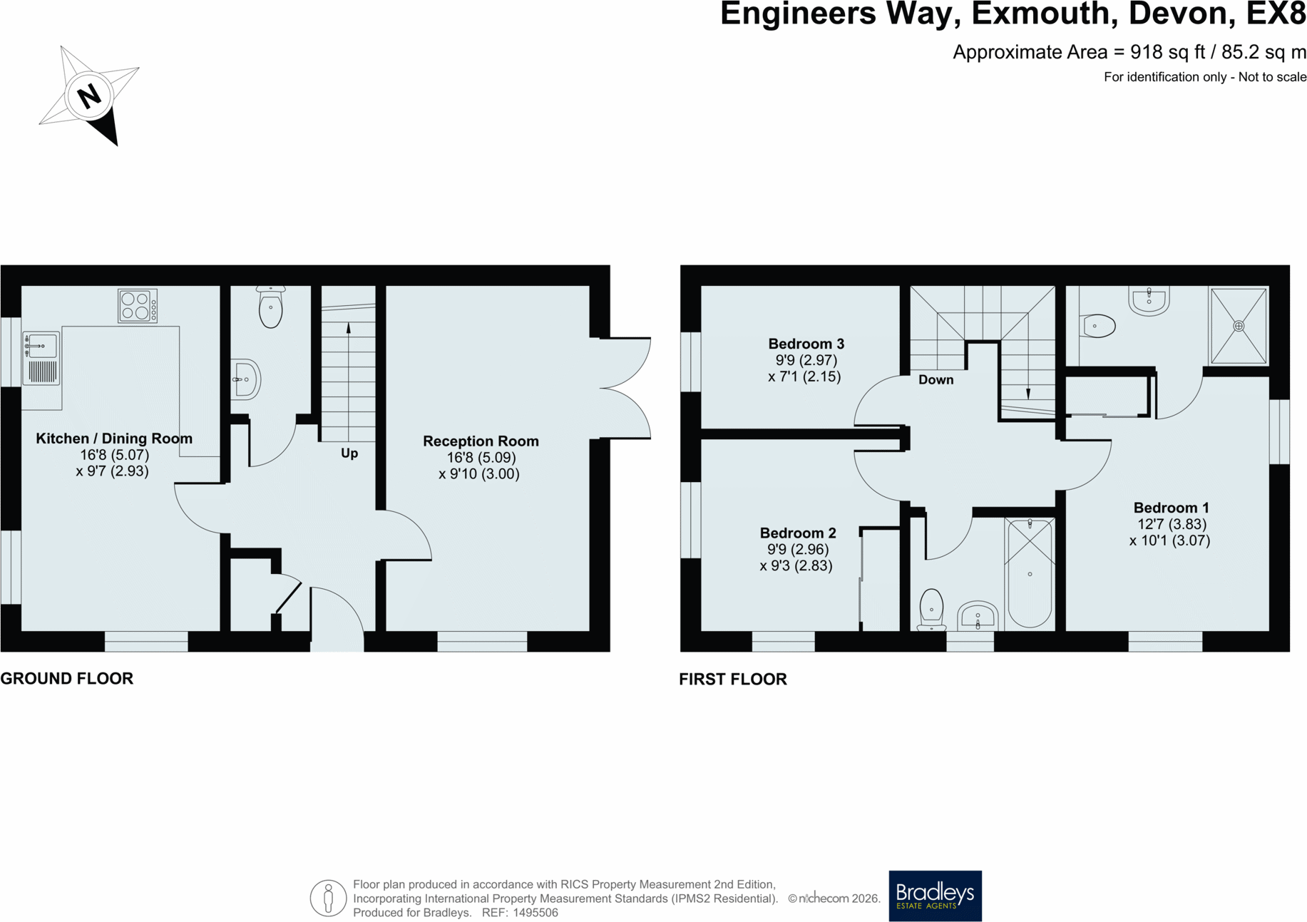 Engineers Way, Exmouth, Devon, EX8 floorplan