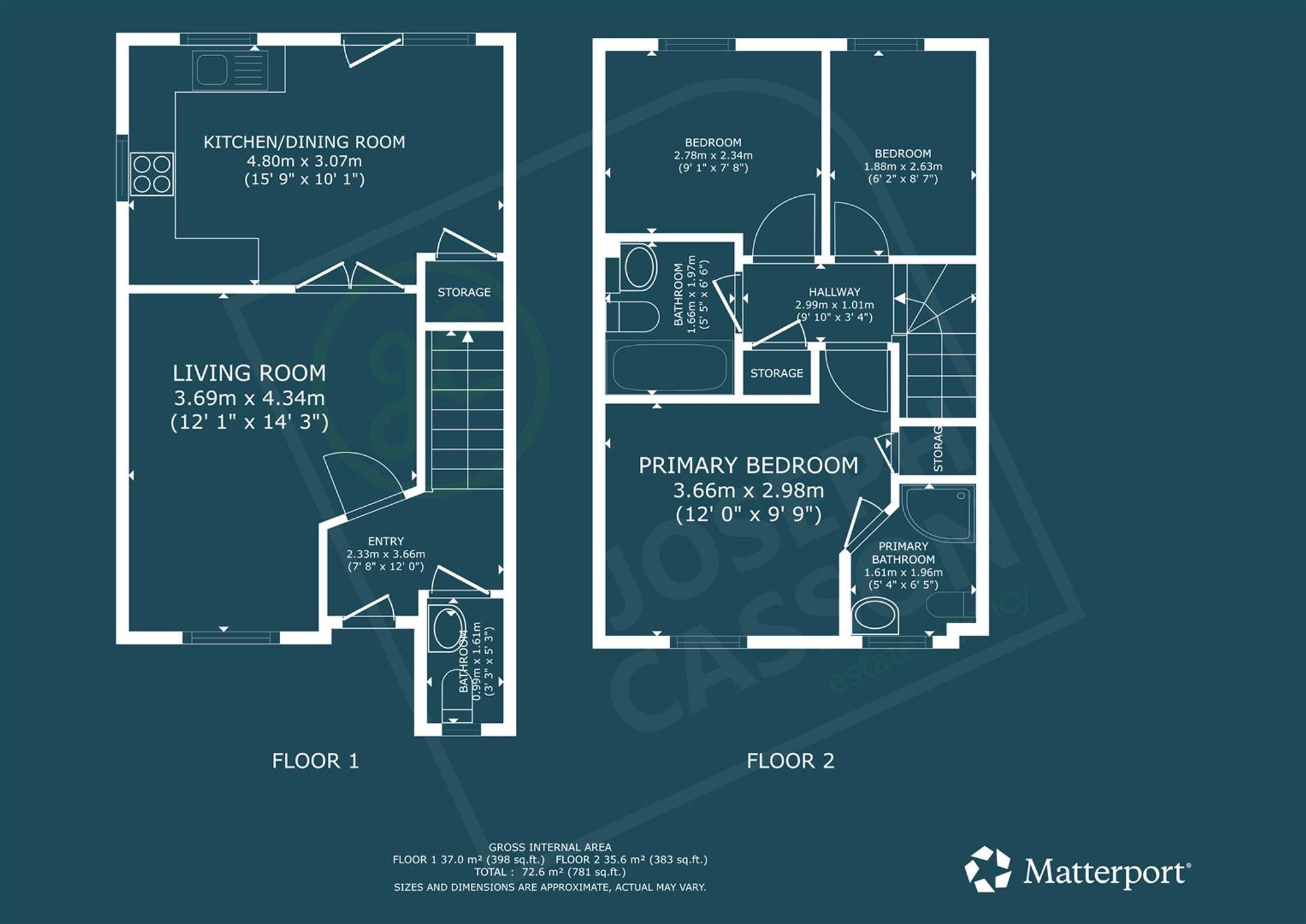 Toulouse Road, Bridgwater, TA6 floorplan