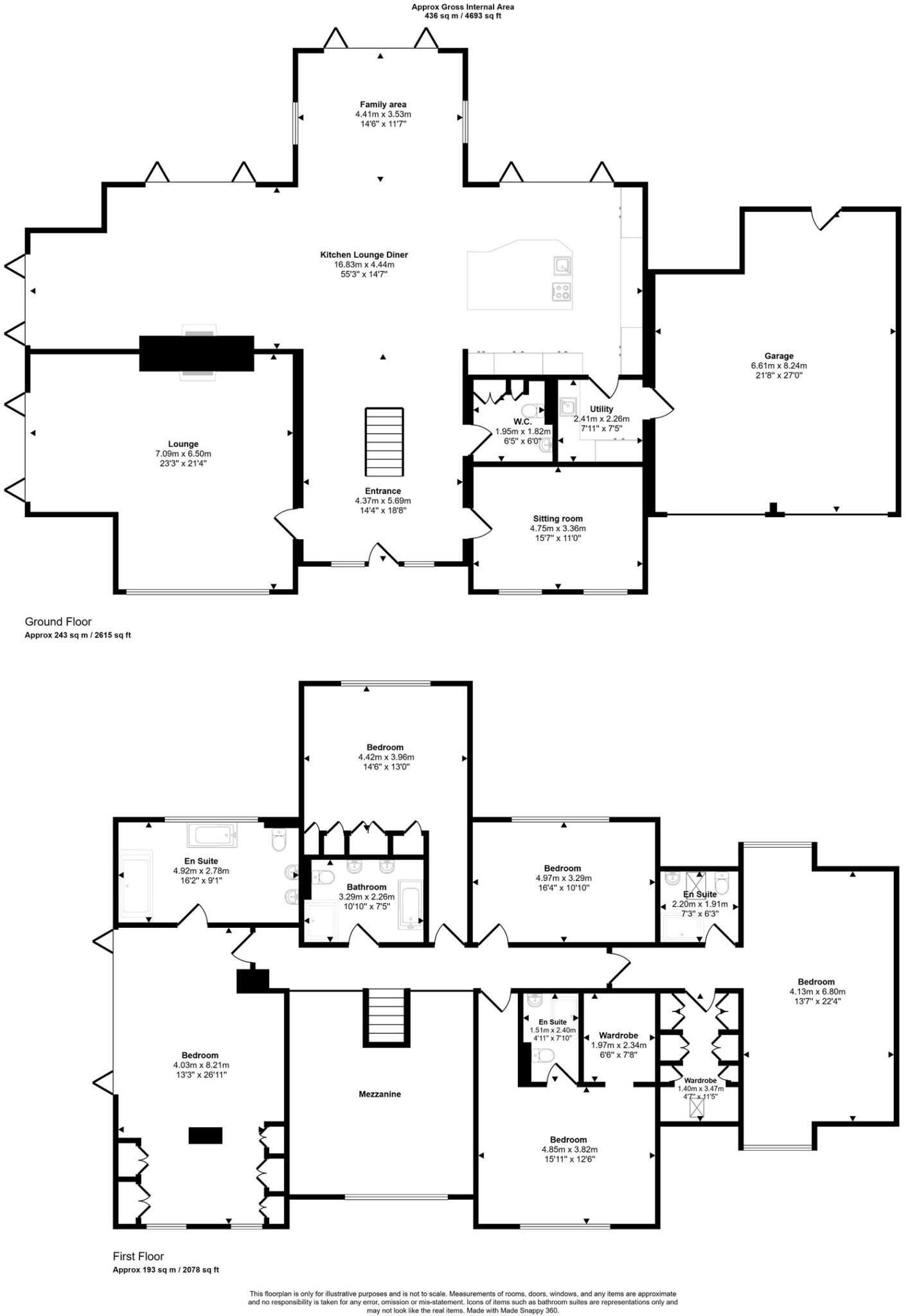 1, Upsall Hall Gardens, Nunthorpe floorplan