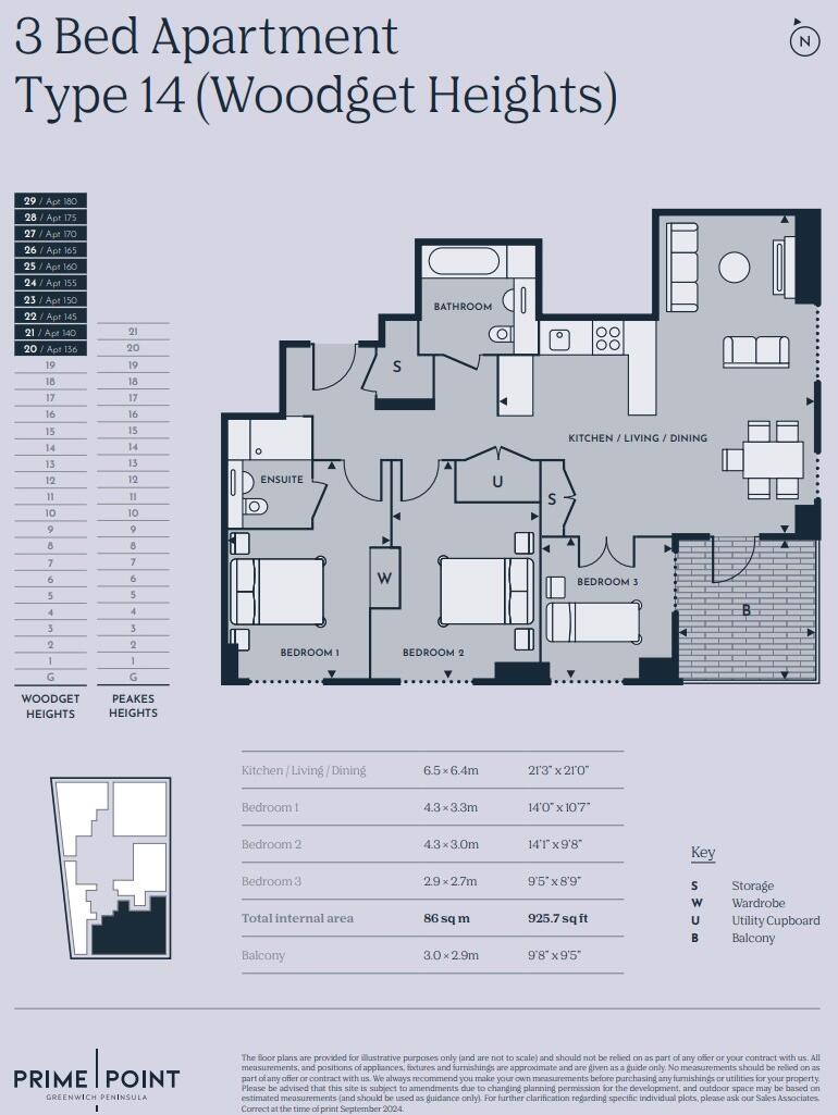 Prime Point, Greenwich, SE10 floorplan