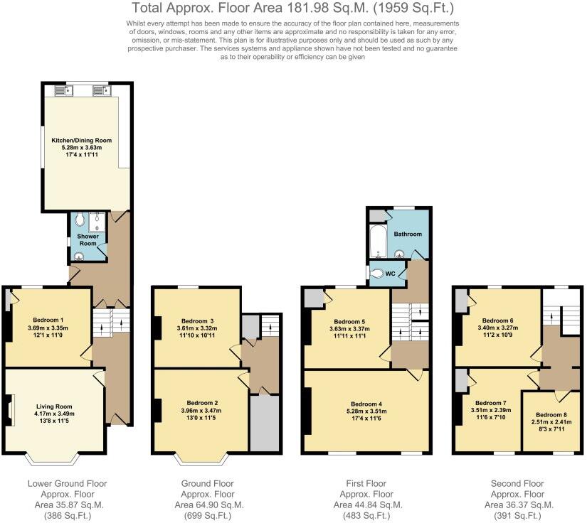 Iffley Road floorplan
