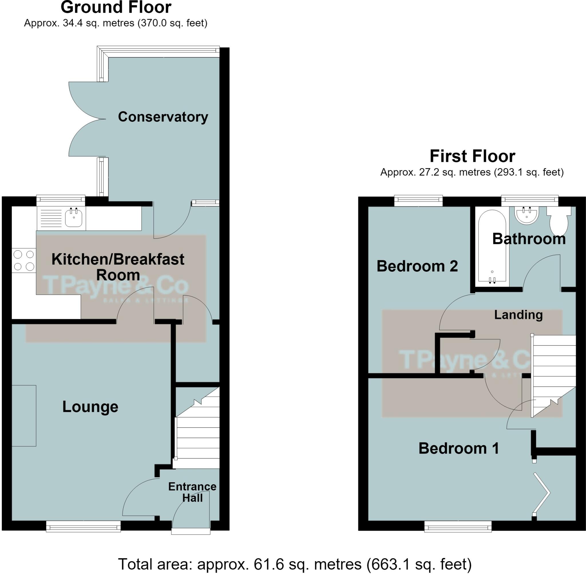 Peterhouse Crescent, March, Cambs., PE15 8QT floorplan