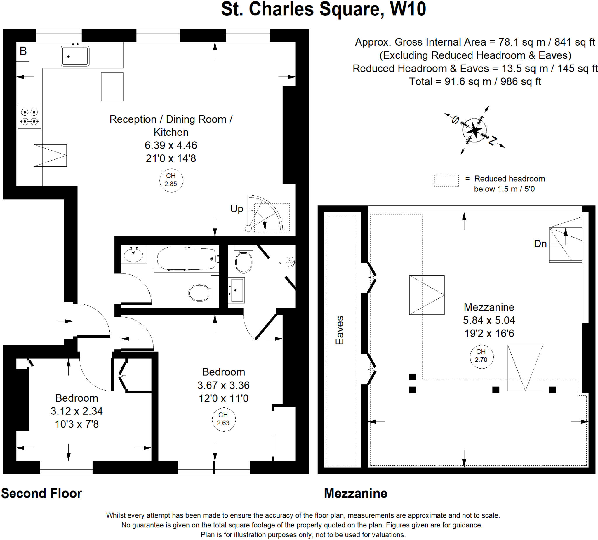 St Charles Square, London, W10 floorplan