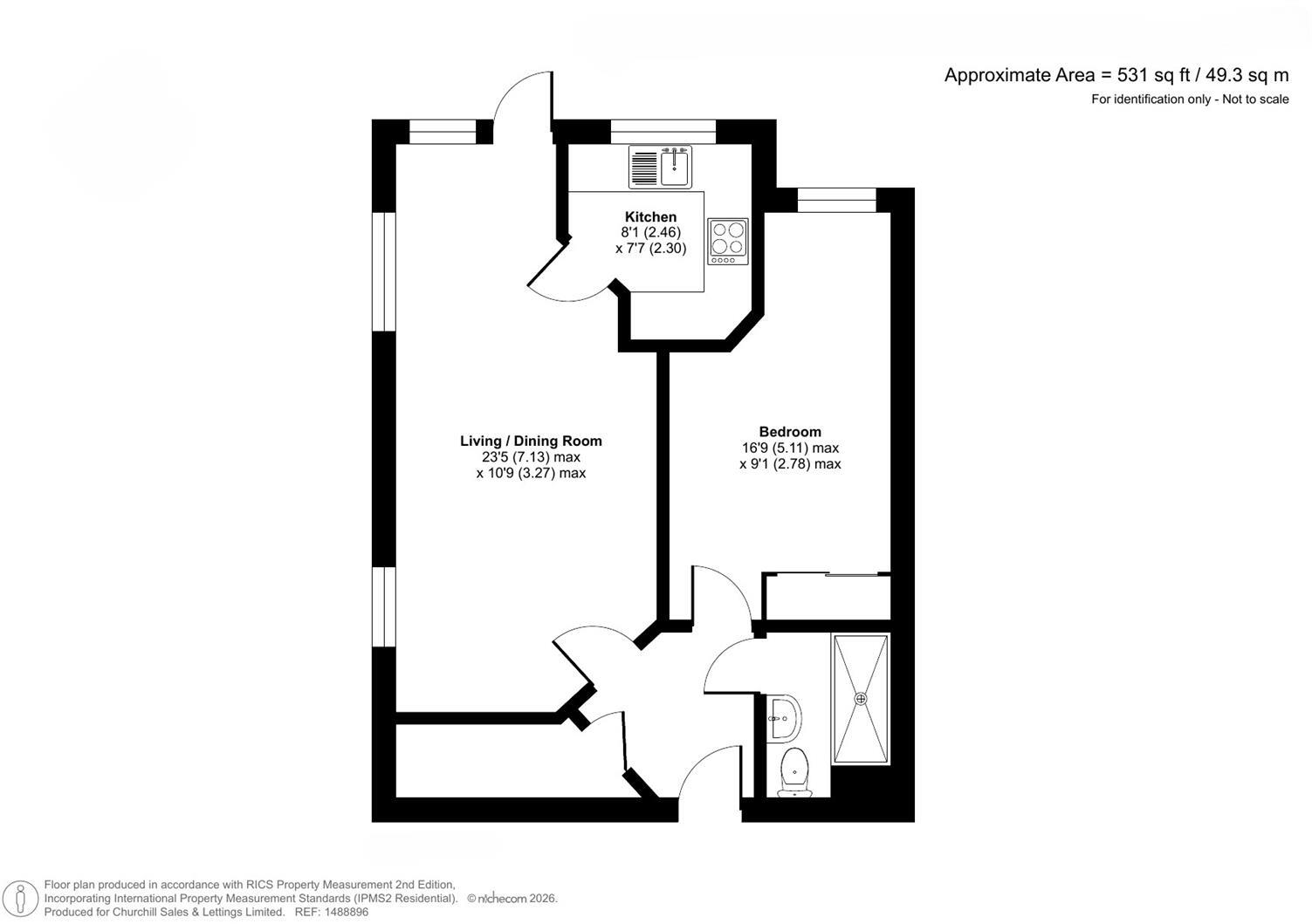Tamarisk Lodge, East Wittering, Chichester, West Sussex floorplan