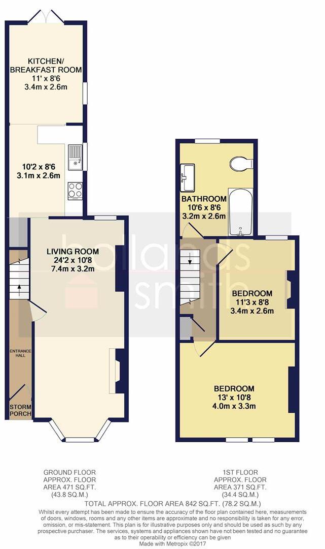 George Street, Castle Road floorplan