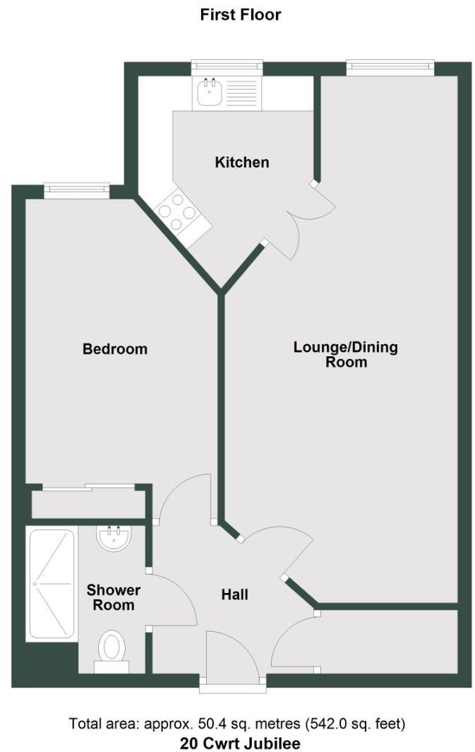Plymouth Road, Penarth floorplan