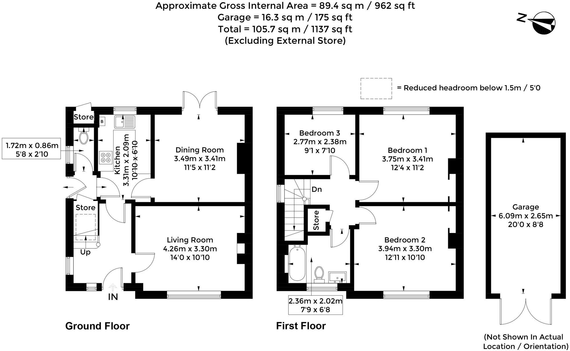Stonhouse Crescent, Radley, OX14 floorplan