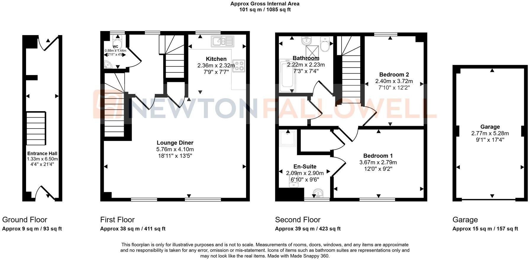 Manor Drive, Gunthorpe, Peterborough, PE4 floorplan