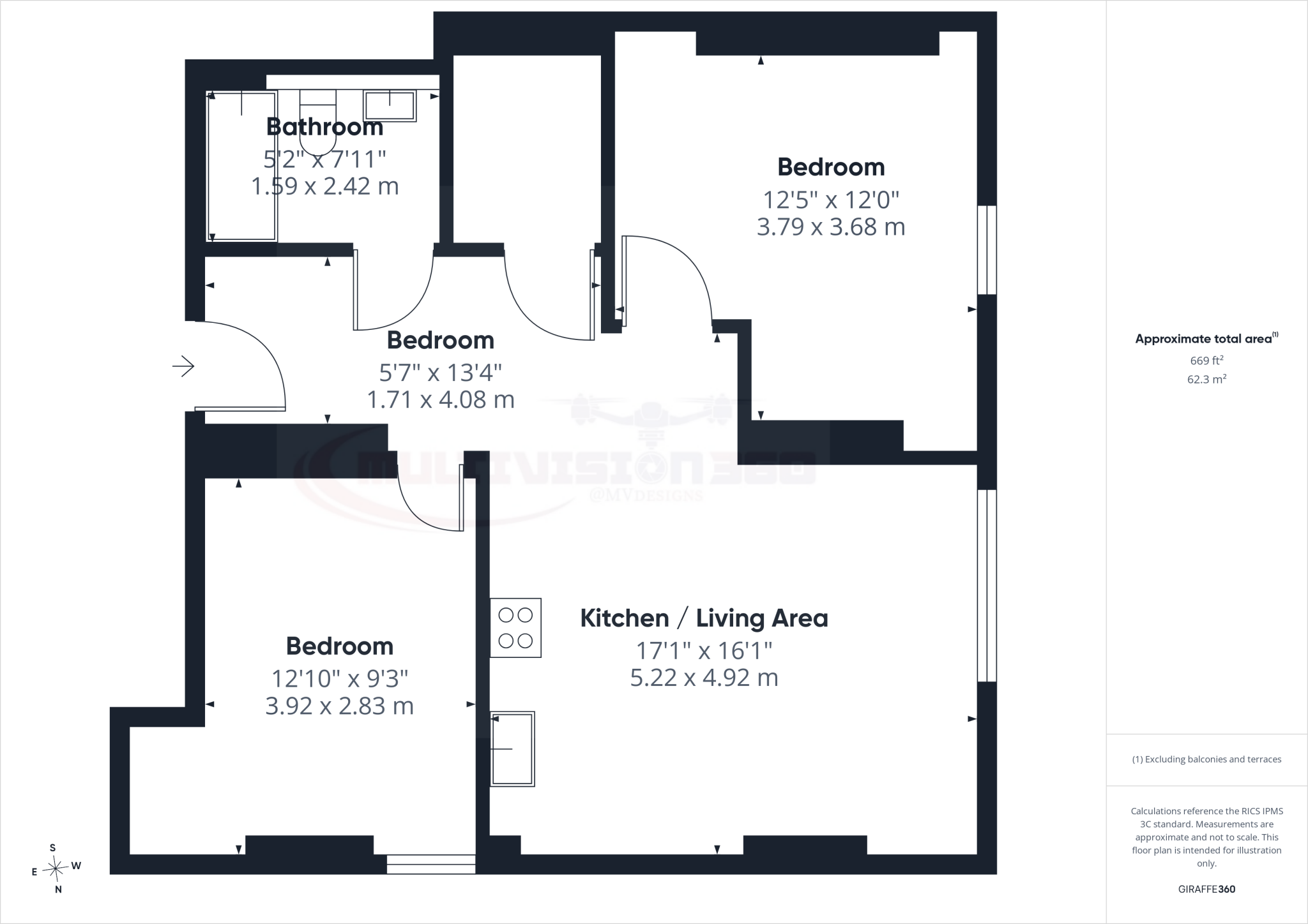 Affinity Living, Manchester, Exchange Point, New Kings Head Yard, Salford floorplan
