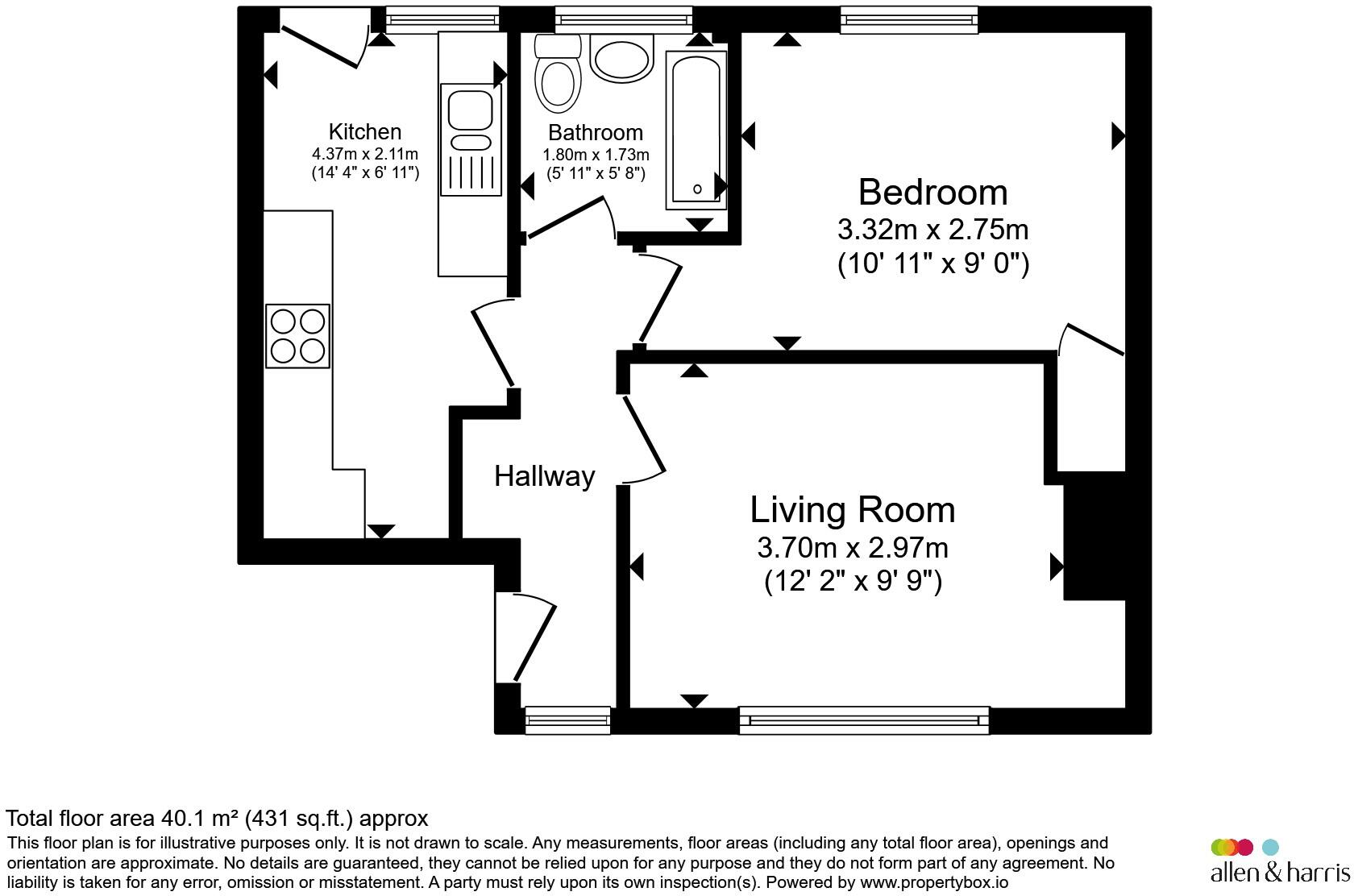 Allington Way, Chippenham floorplan