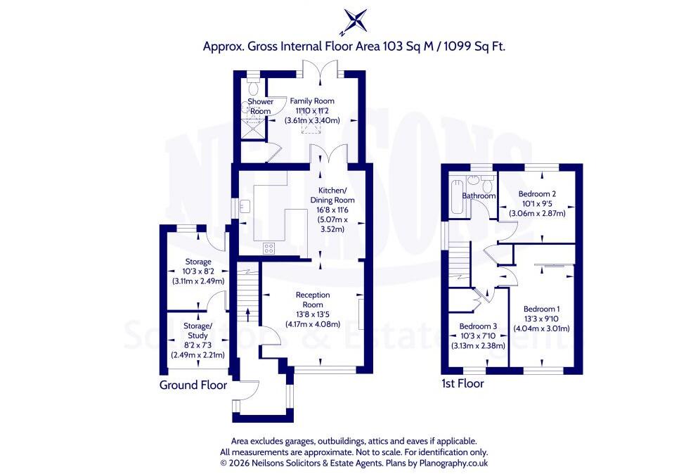 2 Evans Gardens, Bonnyrigg, EH19 3QQ floorplan