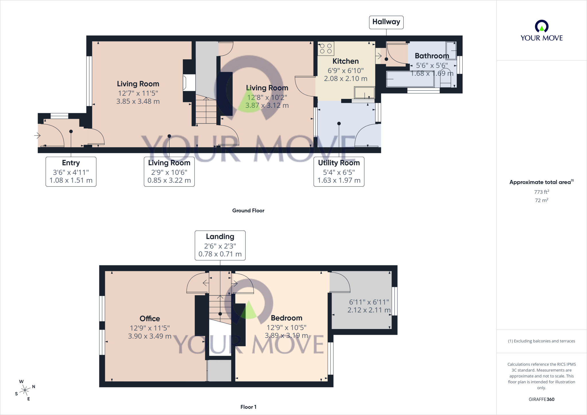 Fredrick Road, Gorleston, Great Yarmouth, Norfolk, NR31 floorplan