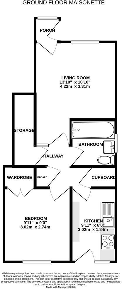 Boveridge Gardens, Bournemouth floorplan