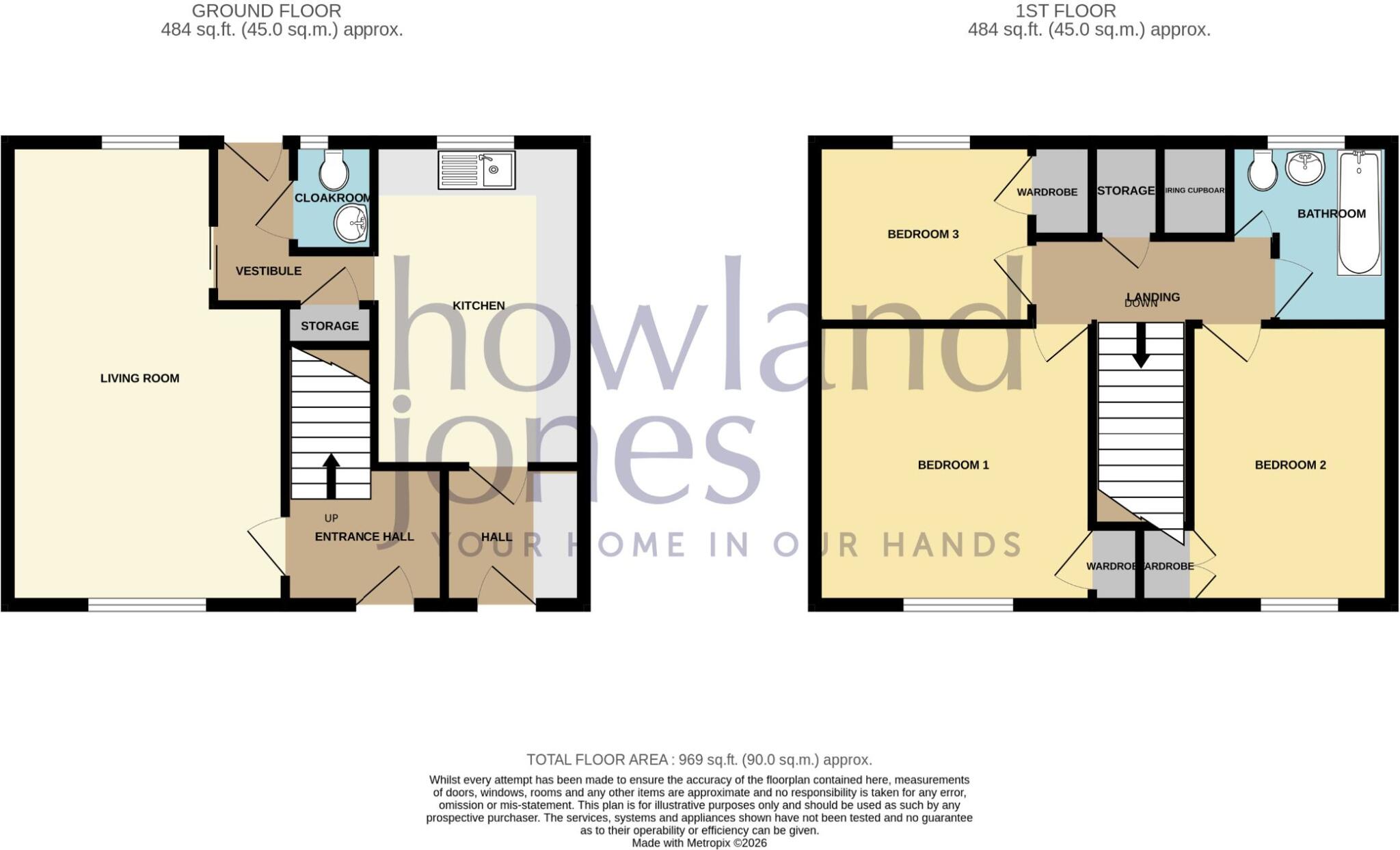 Raven Close, Measham floorplan