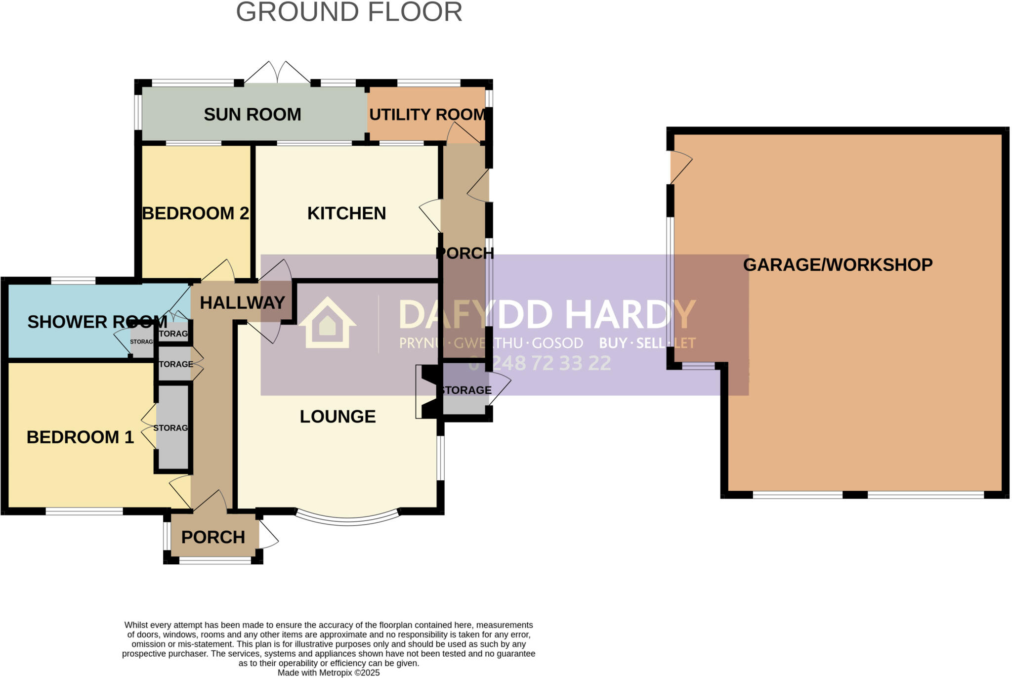 Bryn Y Waen, Y Felinheli, Gwynedd, LL56 floorplan