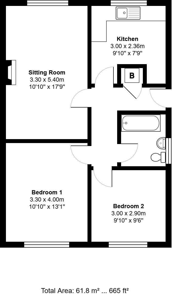 Queen Elizabeth Drive, Dersingham floorplan