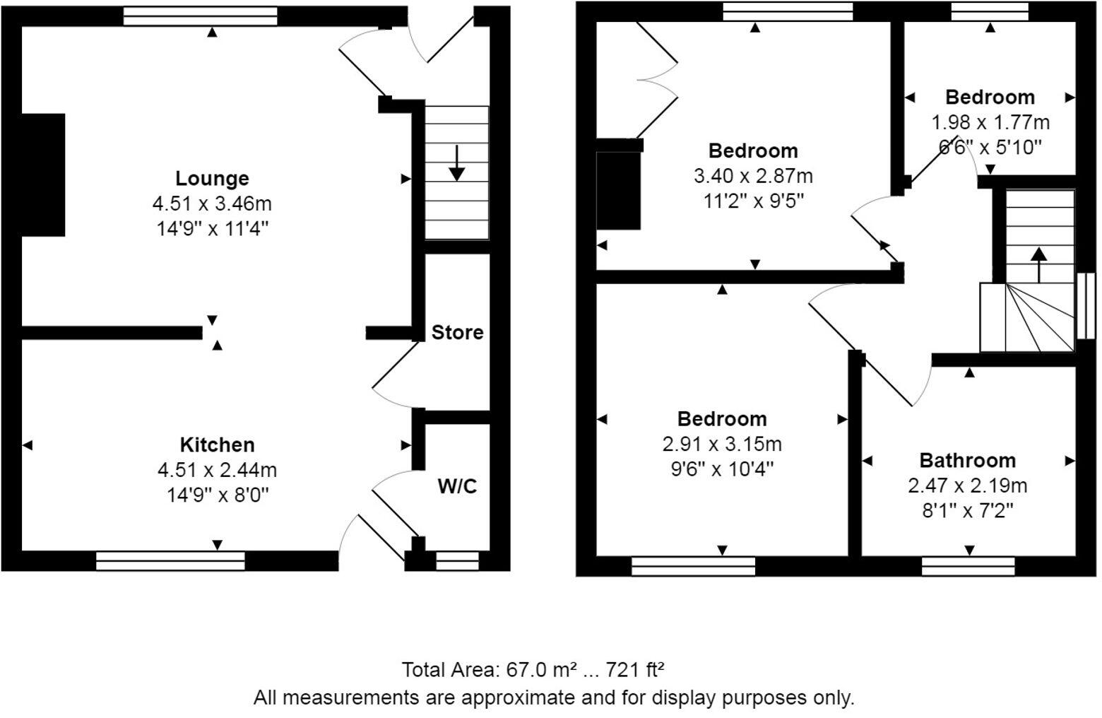 Scargill Road, Harrogate, HG1 floorplan