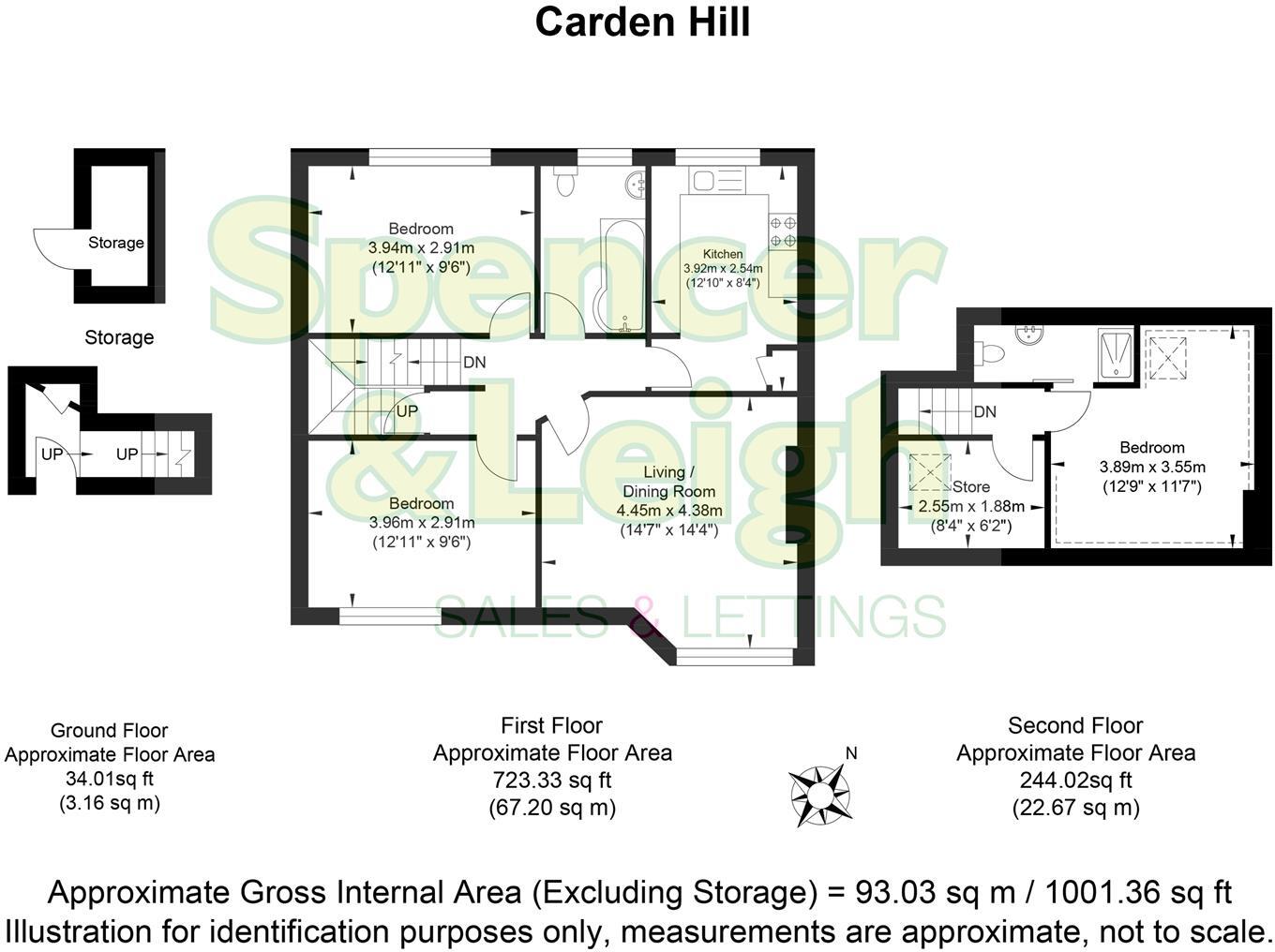Carden Hill, Hollingbury, Brighton floorplan