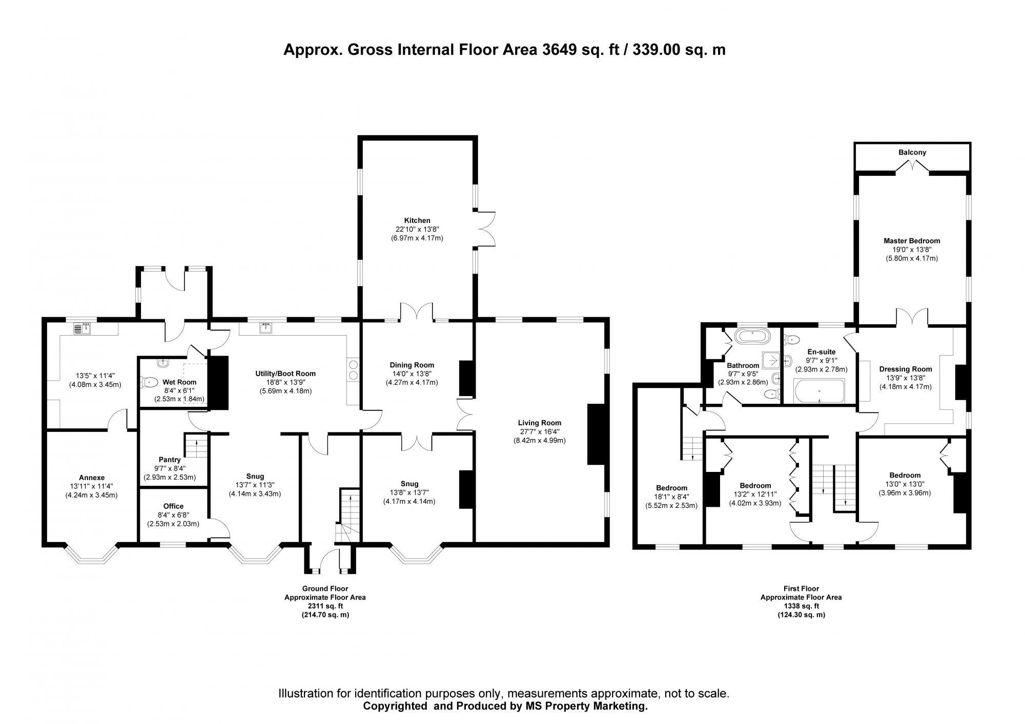 Water End, Holme-on-Spalding-Moor, York, East Riding of Yorkshire, YO43 4HA floorplan