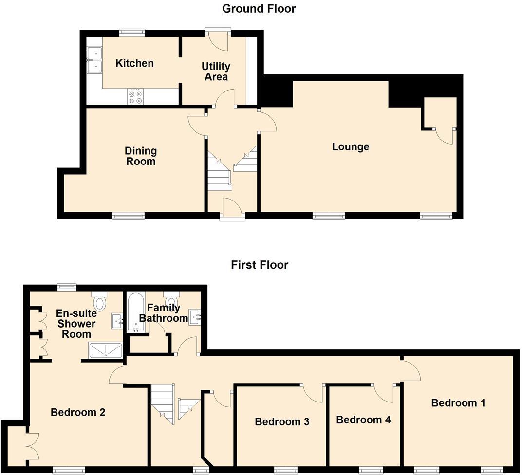 Berry Street, Conwy floorplan