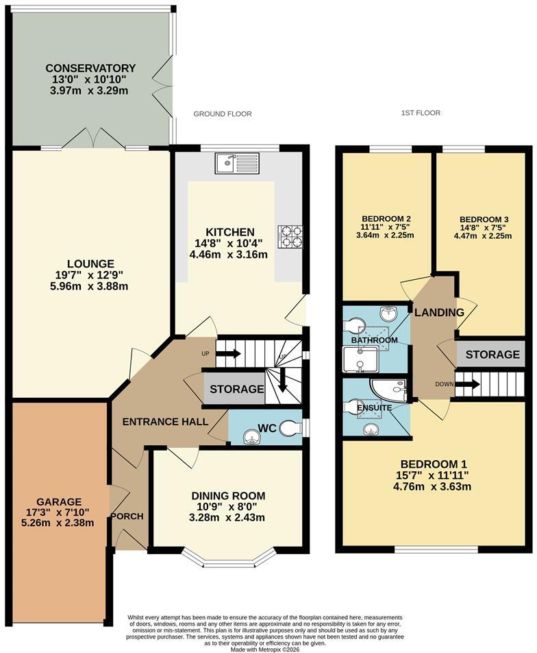 Donald Close, Thurmaston, Leicester floorplan