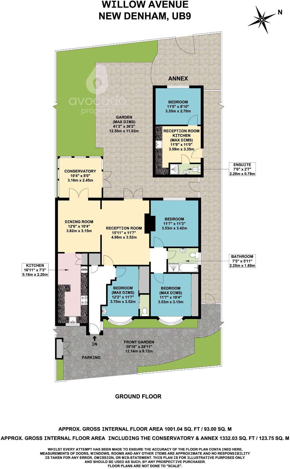 Willow Avenue, New Denham, floorplan
