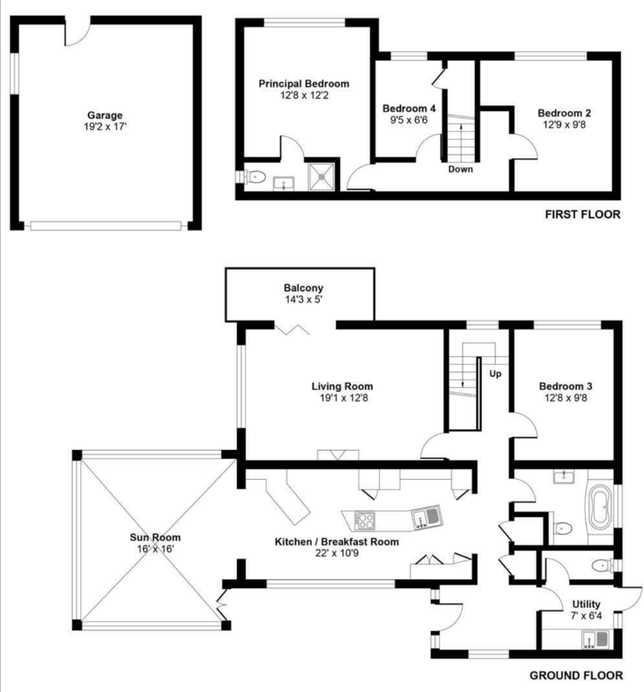 Eden View - Vellanoweth TR20 floorplan