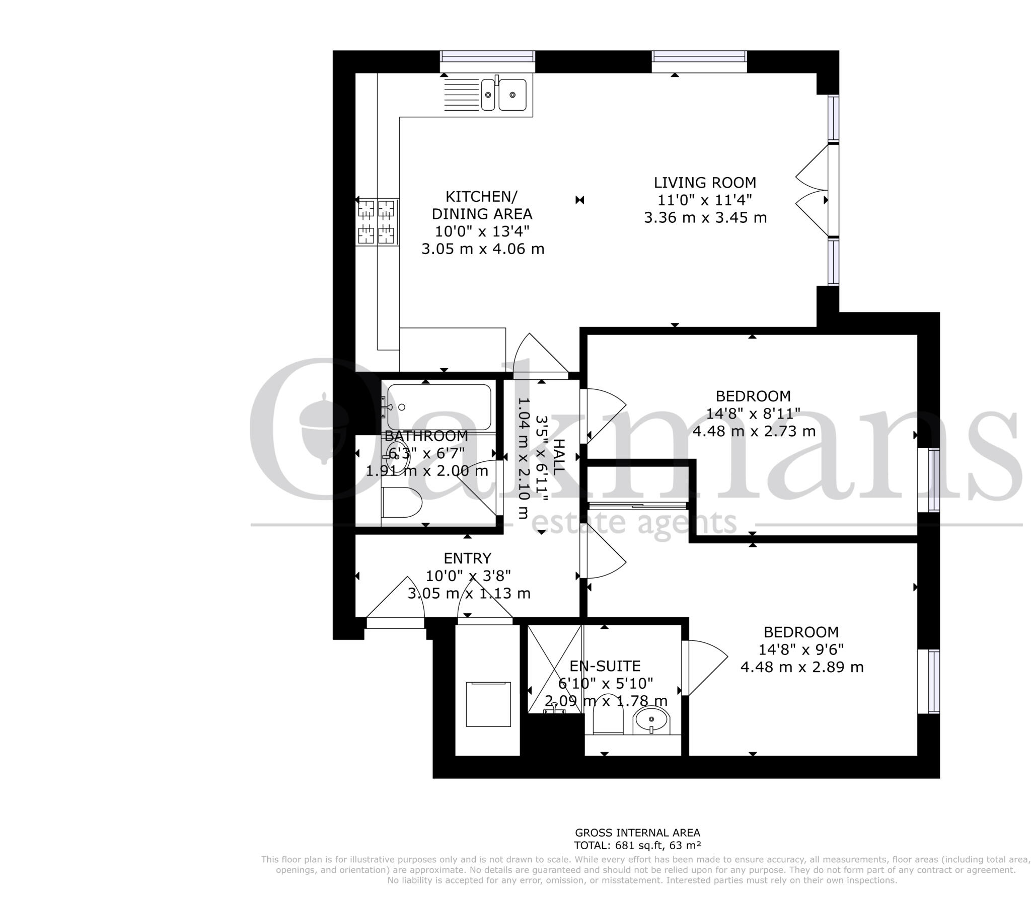 Madison Walk, Birmingham, West Midlands, B15 floorplan