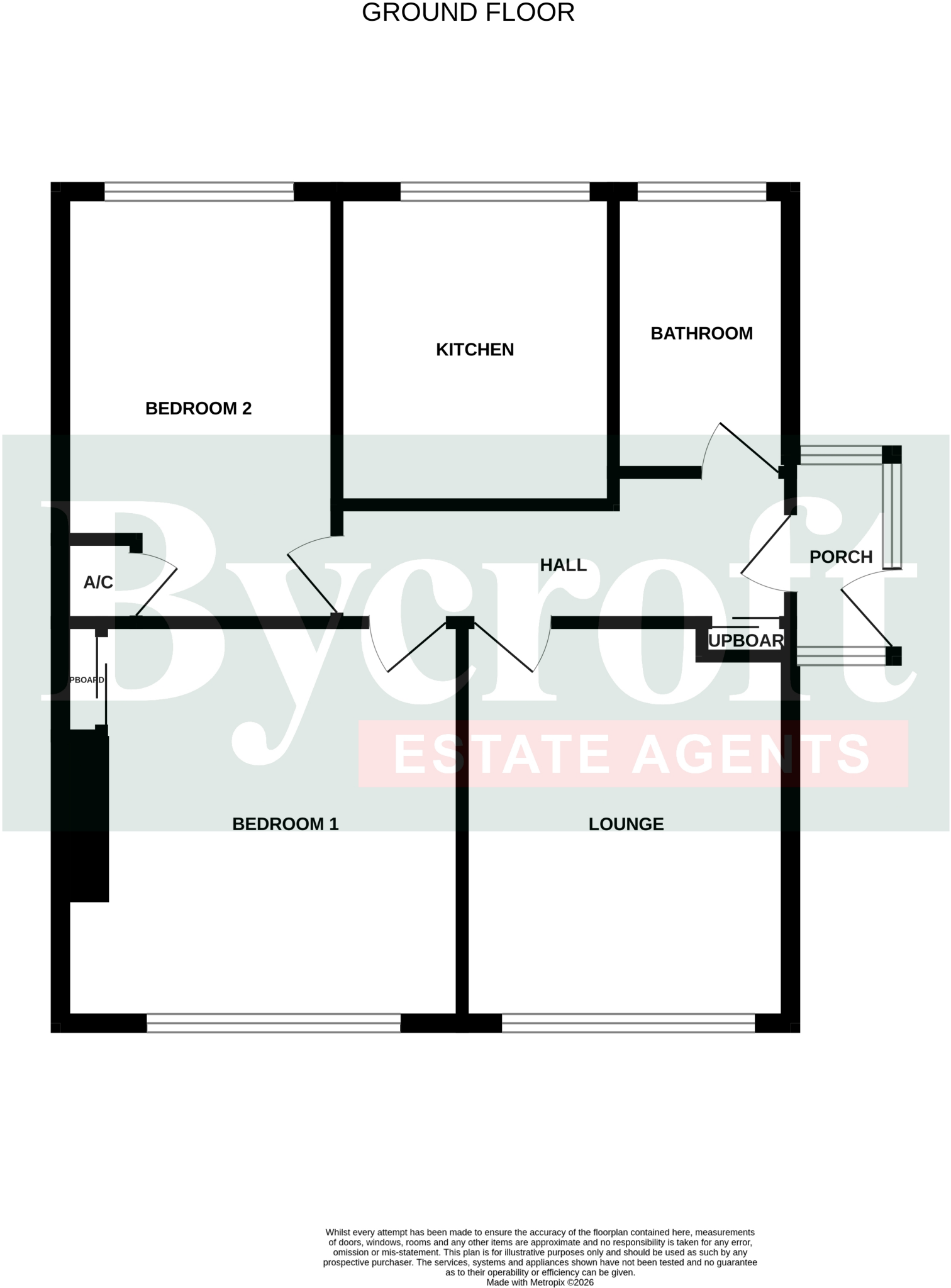 Heather Avenue, Scratby floorplan