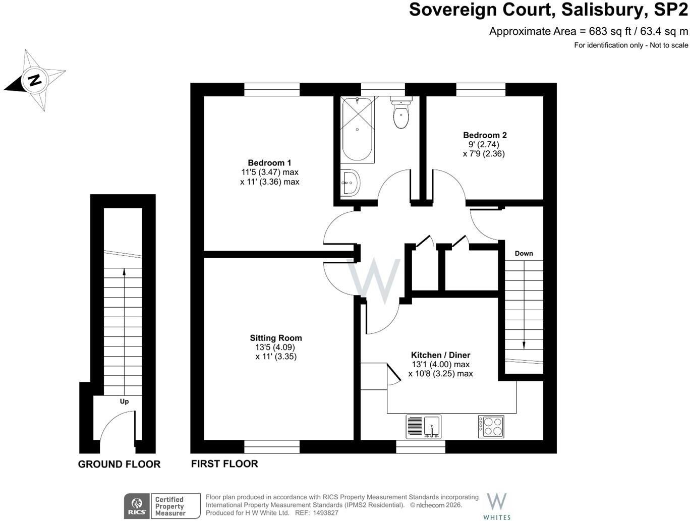 Sovereign Court, Salisbury floorplan