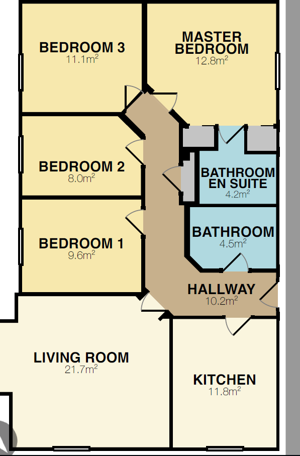 Schuster Road, Manchester, M14 floorplan