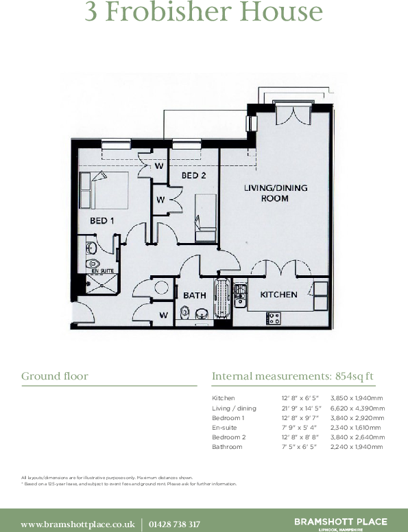 Frobisher House, Tudor Court, Bramshott, Liphook, Hampshire floorplan