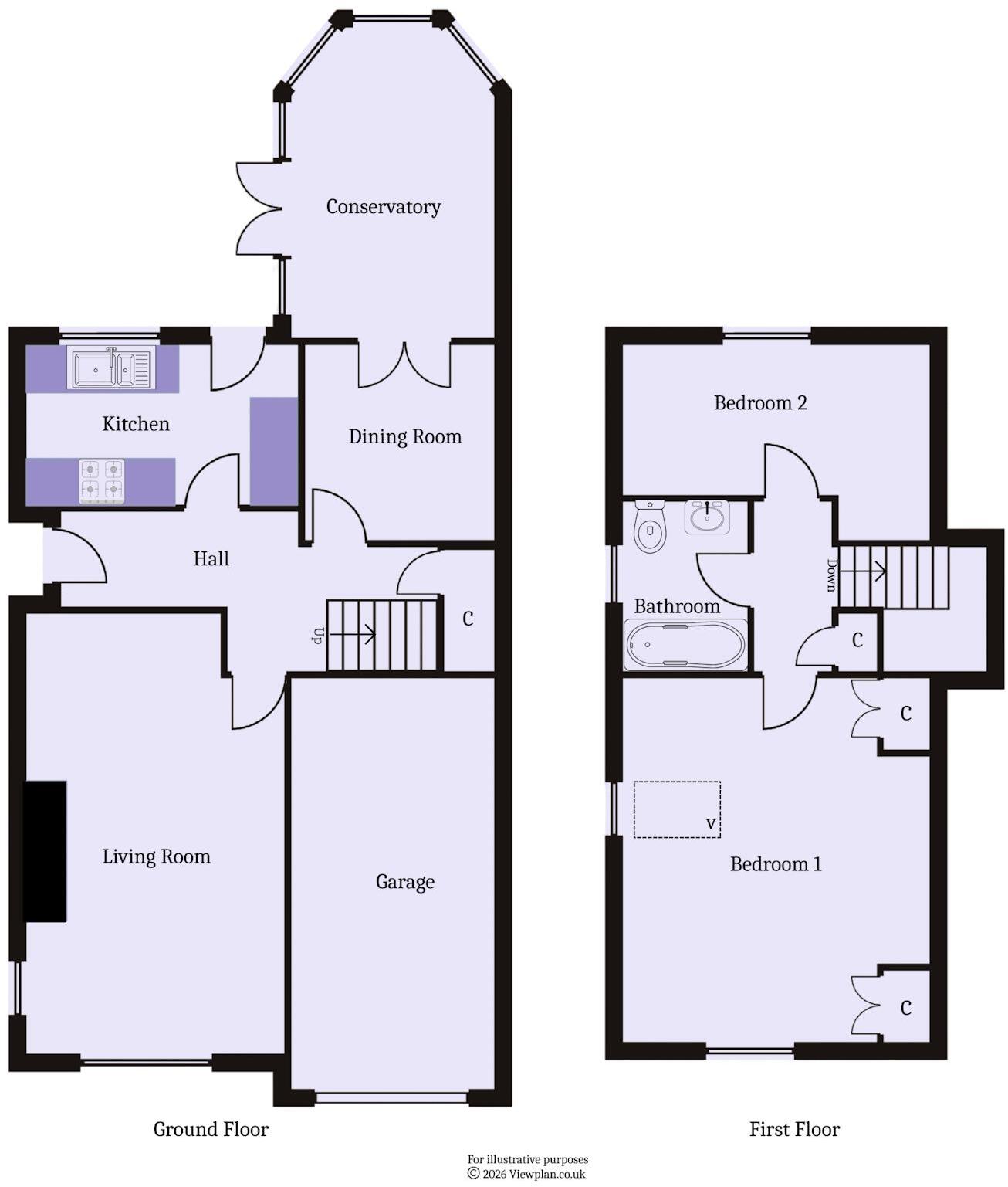 Keteringham Close, Sully floorplan