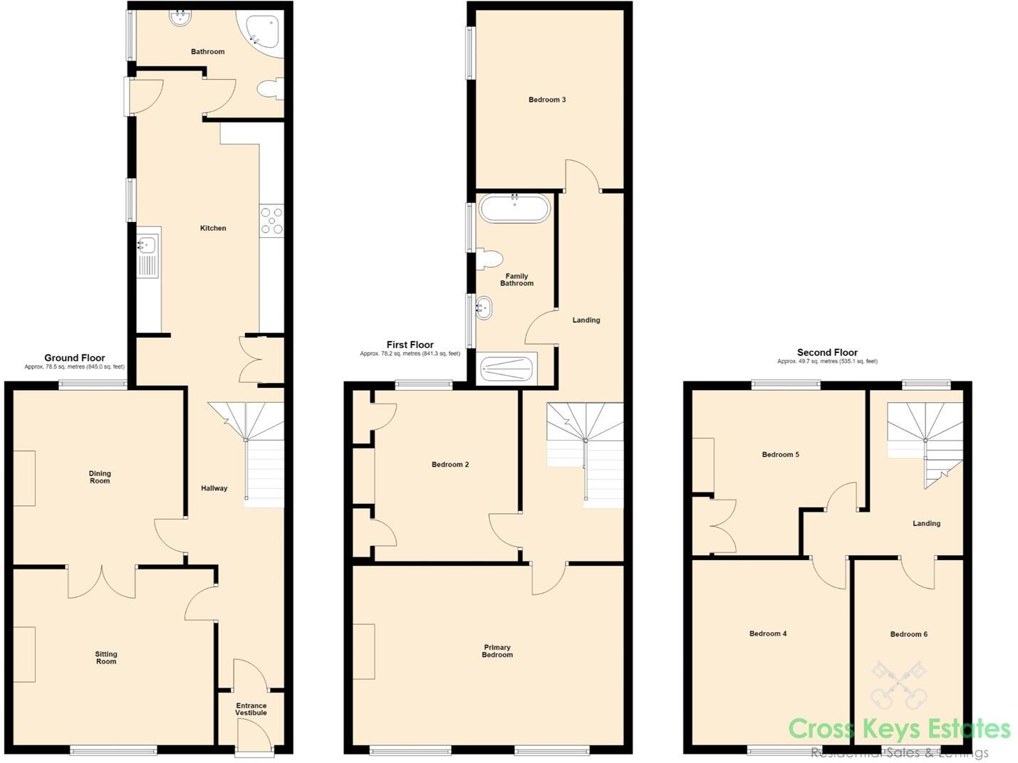 Victoria Place, Stoke floorplan