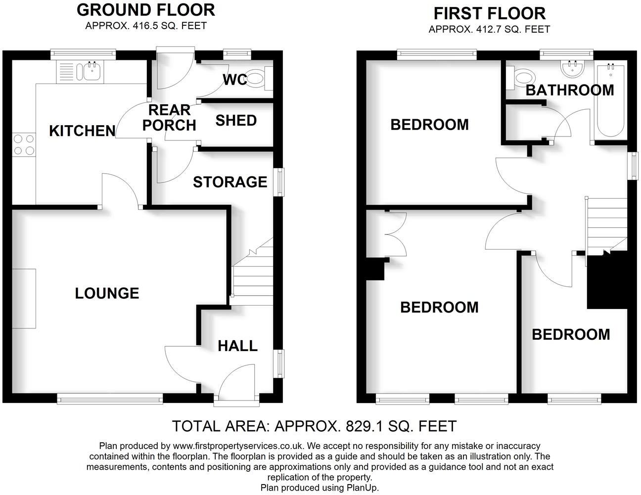 Wentlows Road, Tean floorplan
