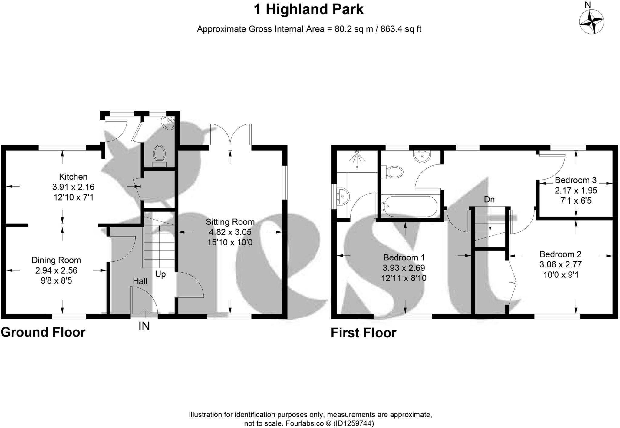 Highland Park, Uffculme, Cullompton, Devon, EX15 3DX - Uffculme School catchment floorplan