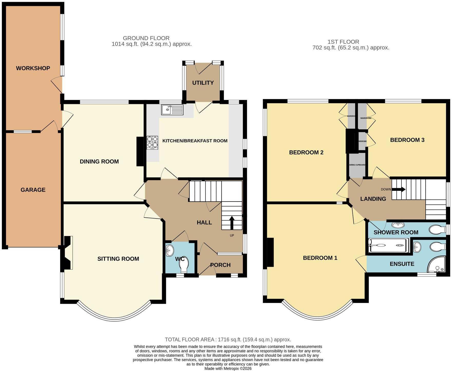 Haygrove Road, Bridgwater, TA6 floorplan