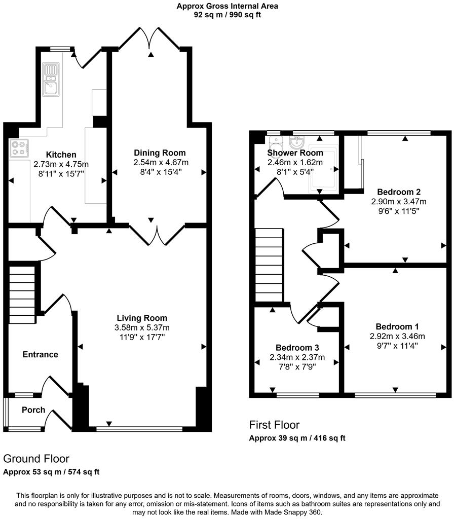 Wilmington Court, Loughborough floorplan