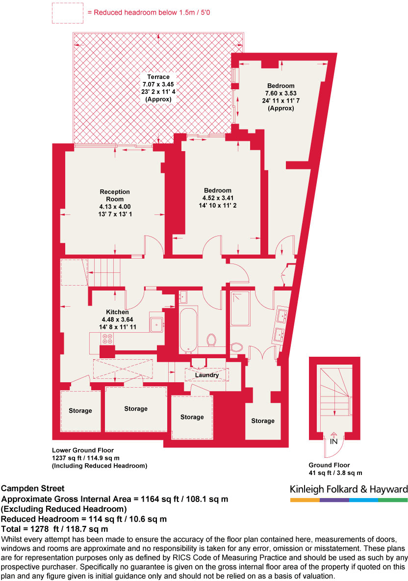 Campden Street, Kensington and Chelsea, London, W8 floorplan