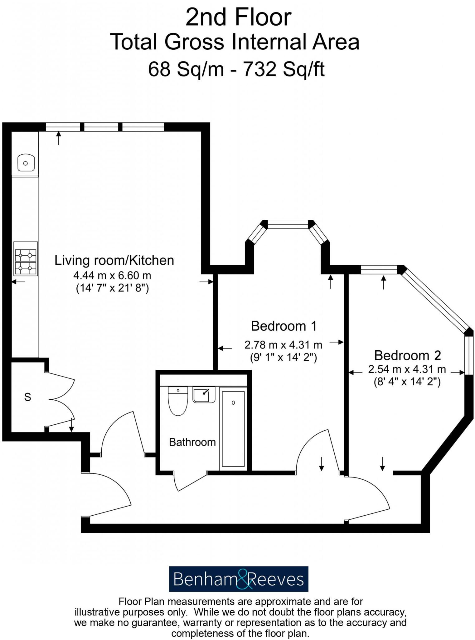 Carlyle Road, London, W5 floorplan
