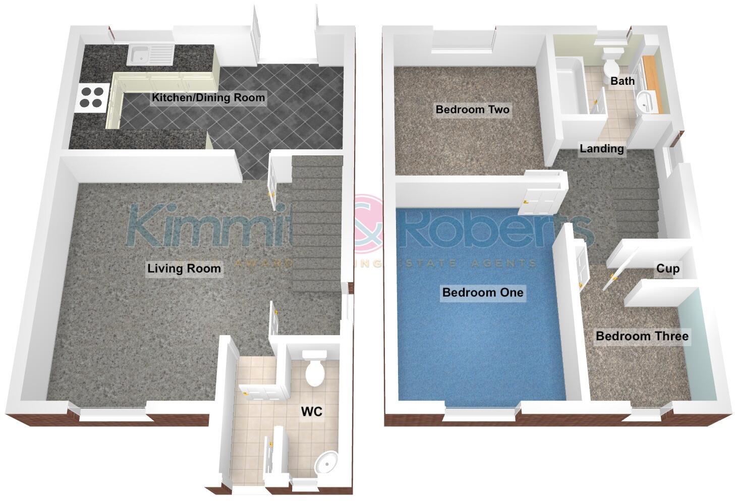 Churchside Gardens, Easington Lane, Houghton le Spring, Tyne and Wear, DH5 0NE floorplan