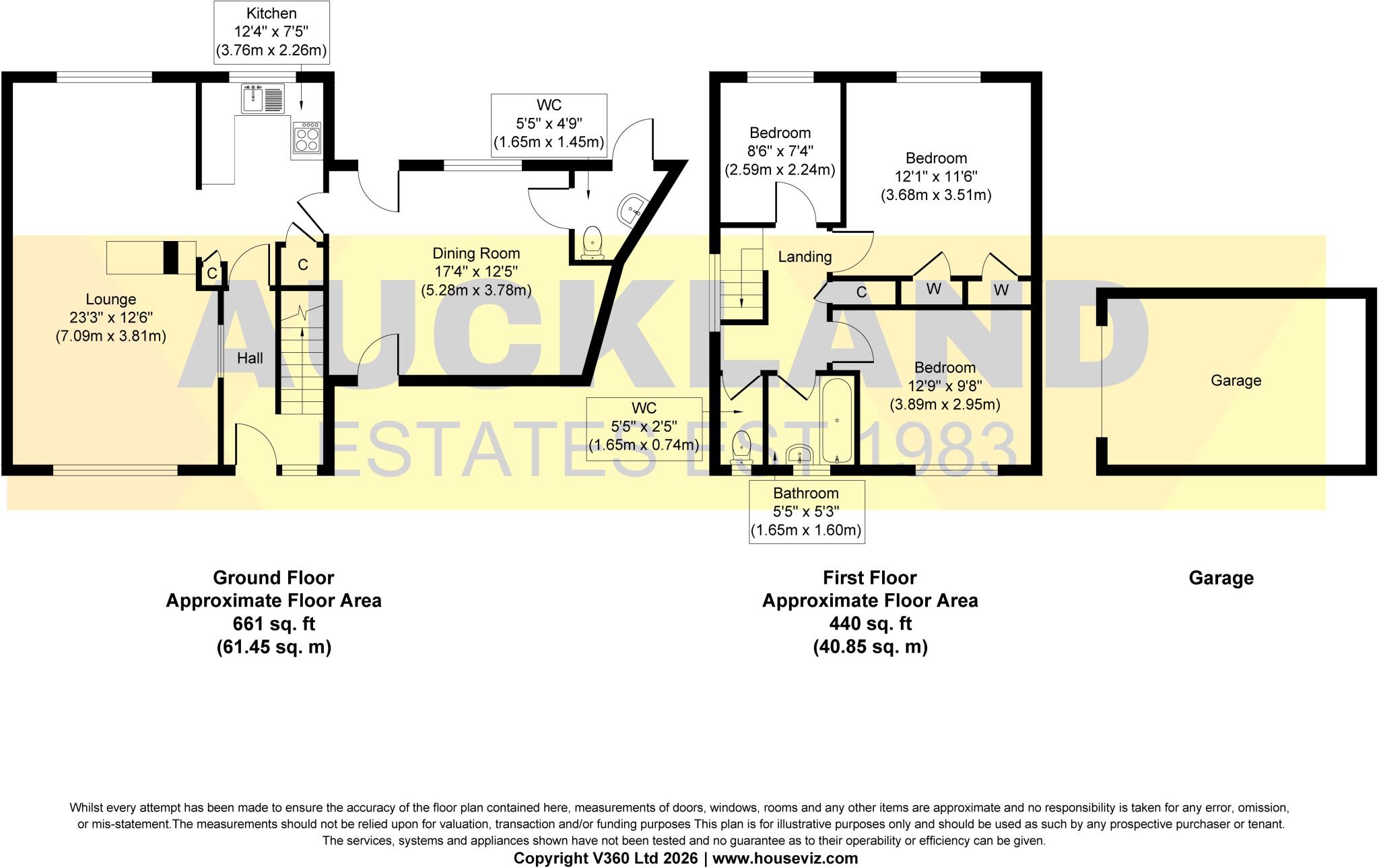 Tiverton Road, Potters Bar floorplan