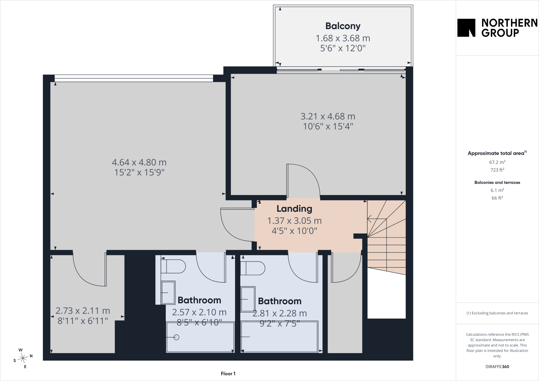 The Edge, Clowes Street, Salford floorplan