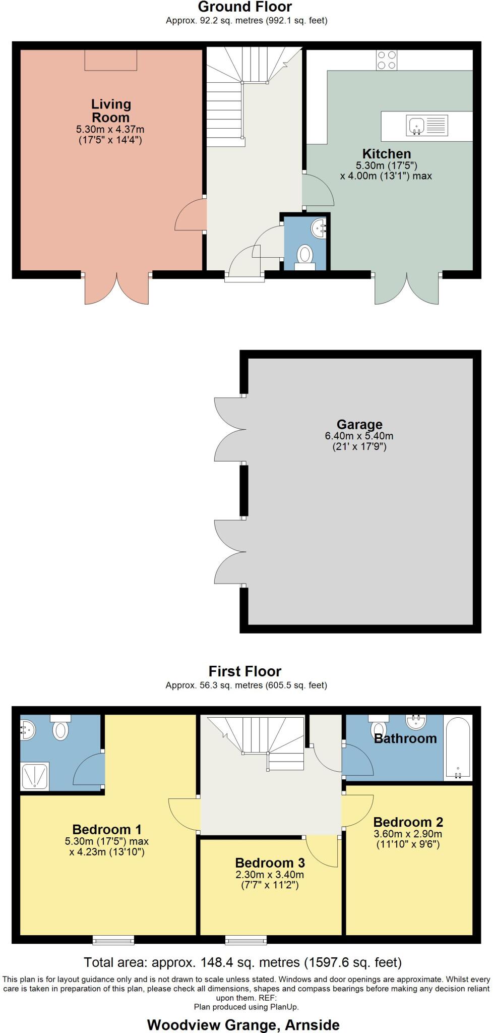 Woodview Grange, Beetham, Milnthorpe, Cumbria, LA7 7AL floorplan
