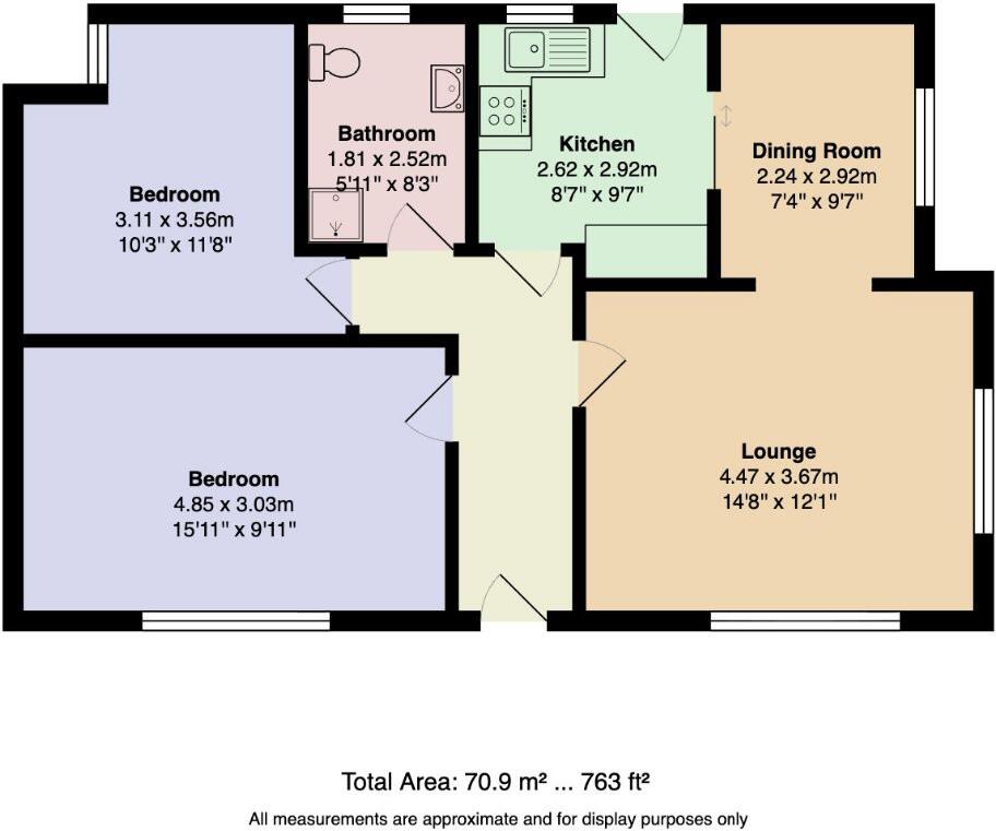 Cyprus Road, Heysham, Morecambe floorplan