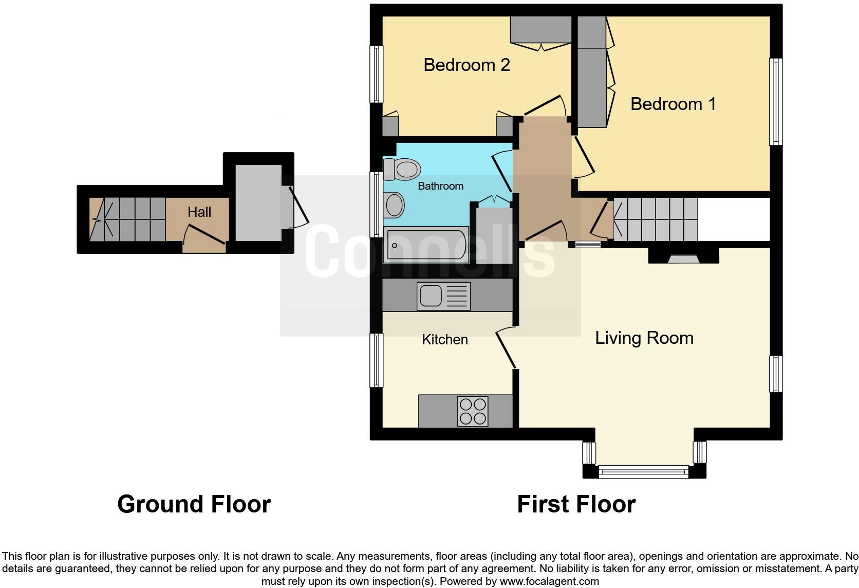 Albion Street, Oadby, Leicester floorplan