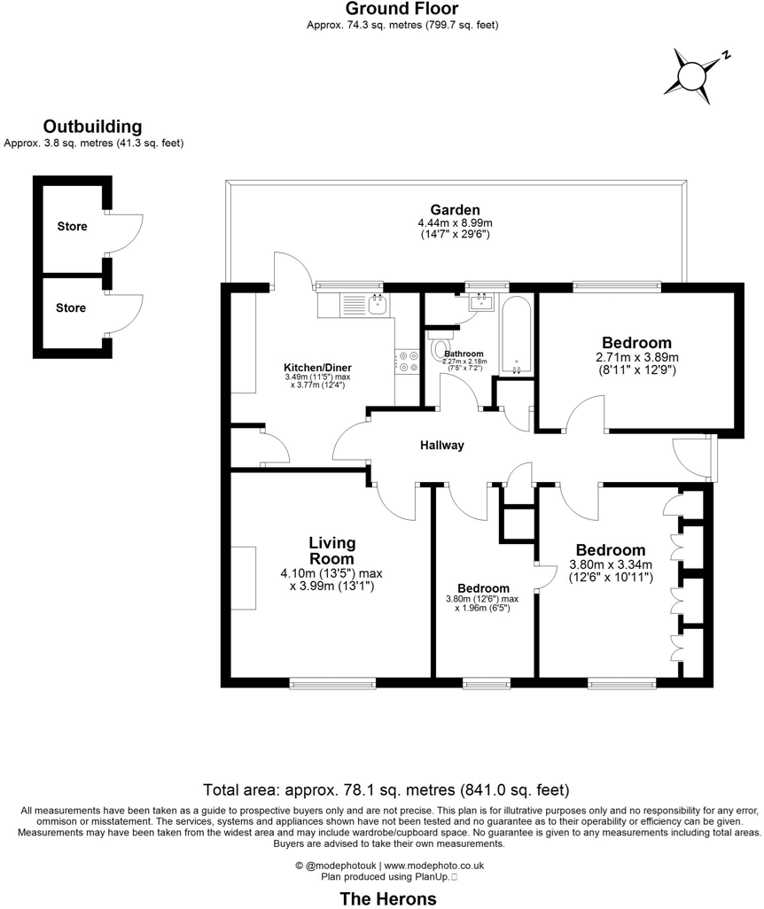 The Herons, Wanstead floorplan