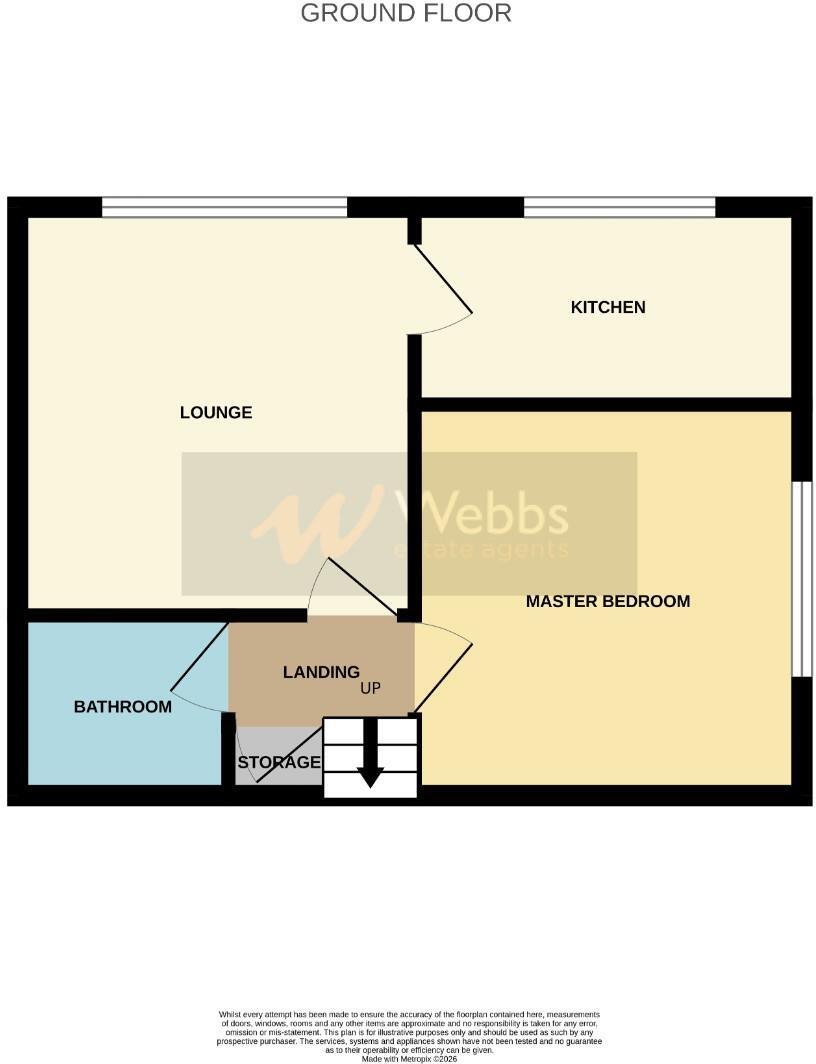 26, Picasso Close, Heath Hayes, Cannock floorplan