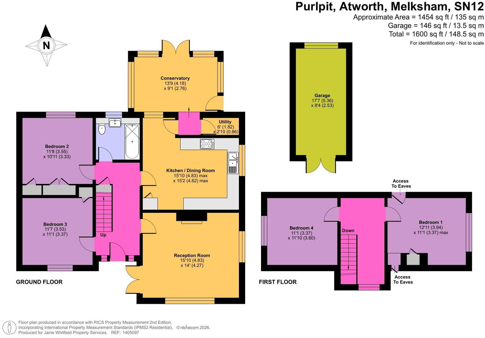 Purlpit, Atworth floorplan